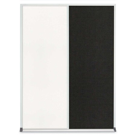 United Visual Products Single Door Radius Plus Corkboard, 36"X, UV8002PLUS-GOLD-FORBO UV8002PLUS-GOLD-FORBO